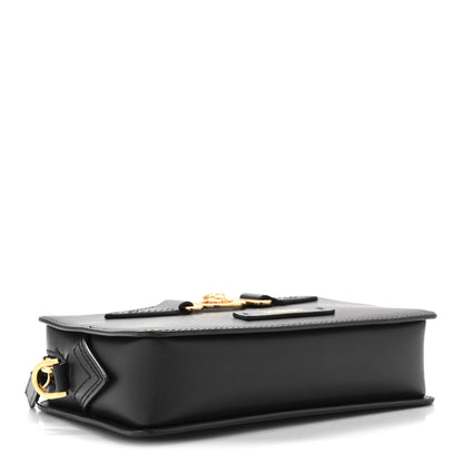 Versace Calfskin Medusa Biggie Shoulder Bag Black 4 of 11