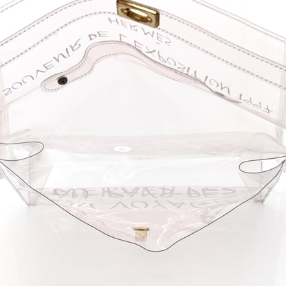 Hermes Vinyl Souvenir De L'Exposition Kelly Transparent 6 of 14