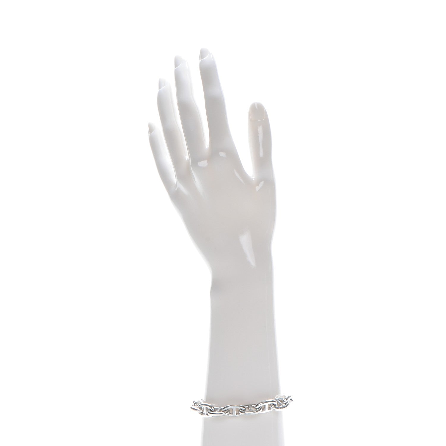 Hermes Sterling Silver MM Chaine d'Ancre Bracelet 2 of 5