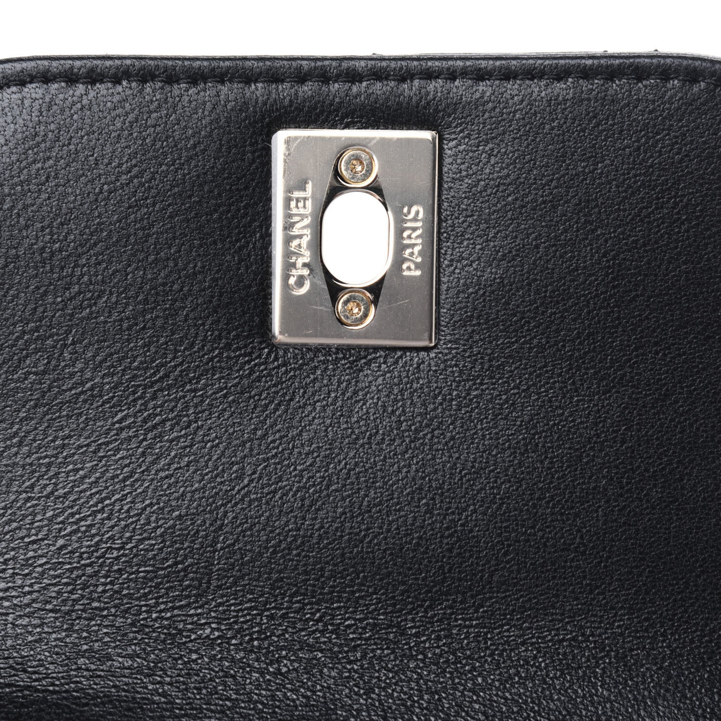 Lambskin Quilted Mini Trendy CC Chain Wallet Black