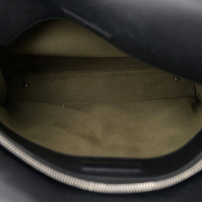 MCM Grained Calfskin Studded Medium Milla Tote Black 5 of 13