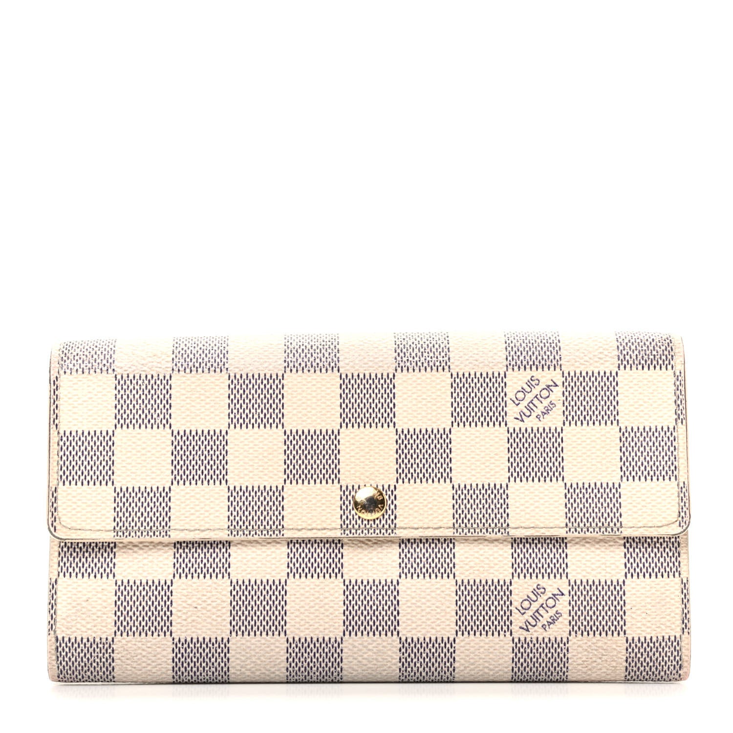 Louis Vuitton Damier Azur Sarah Wallet 1 of 9