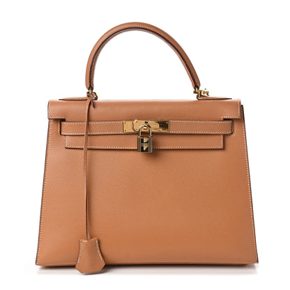 Hermes Courchevel Kelly Sellier 28 Naturelle 1 of 6
