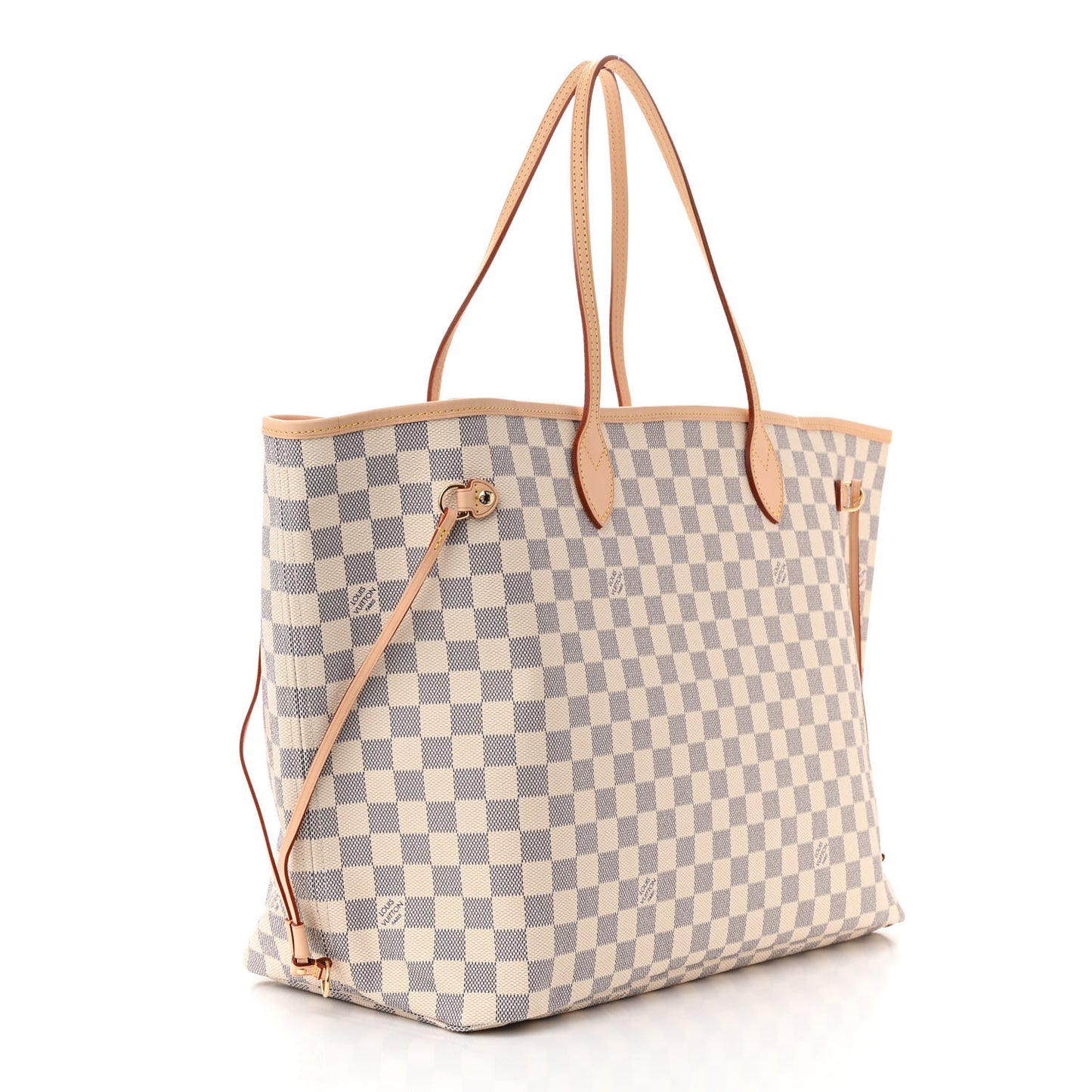 Damier Azur Neo Neverfull GM Rose Ballerine