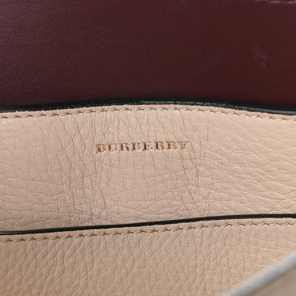 Burberry Soft Grain Calfskin Medium Belt Bag Ivory Mahogany Red 6 of 9