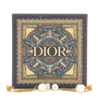 Christian Dior Pearl J'adior Dangle Earrings Gold 5 of 5