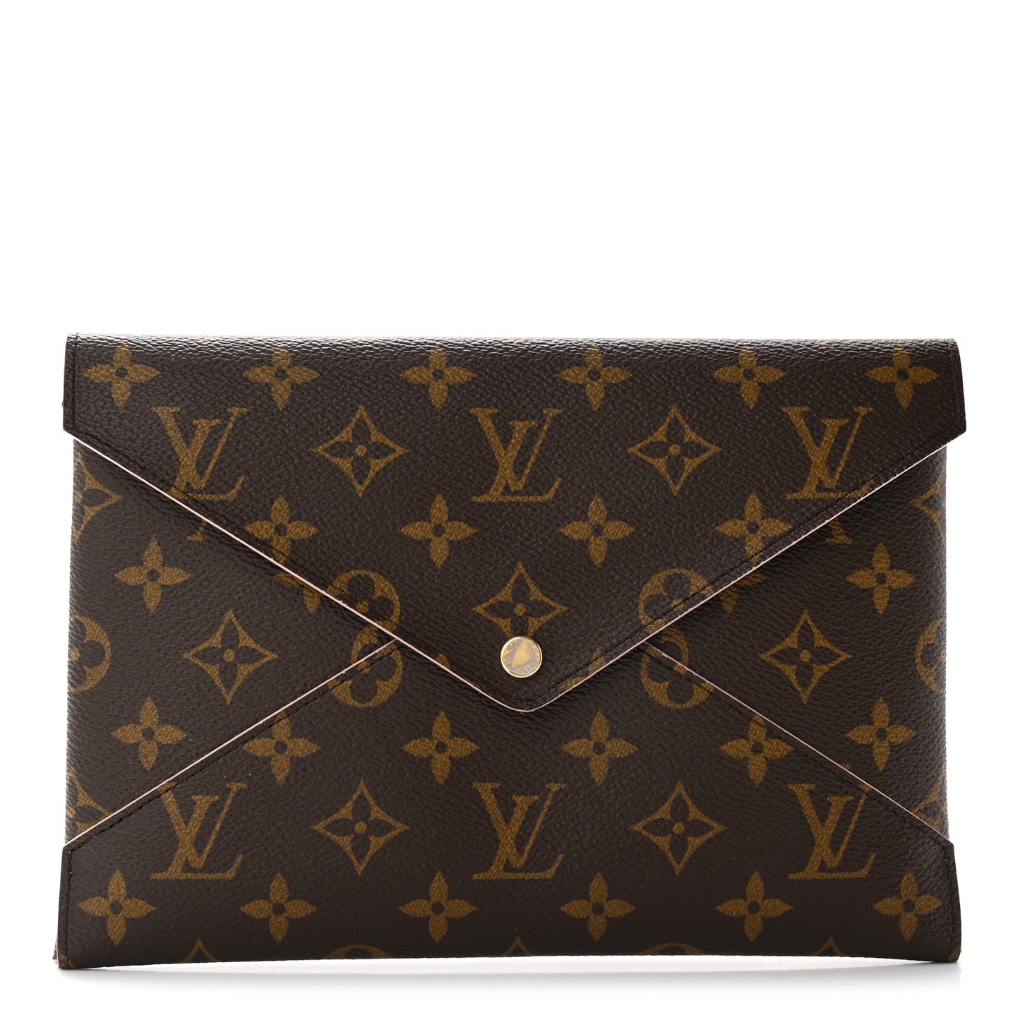 Monogram Large Kirigami Pochette Insert Rose Ballerine