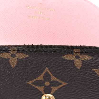 Louis Vuitton Monogram Rosalie Coin Purse Rose Ballerine 9 of 12
