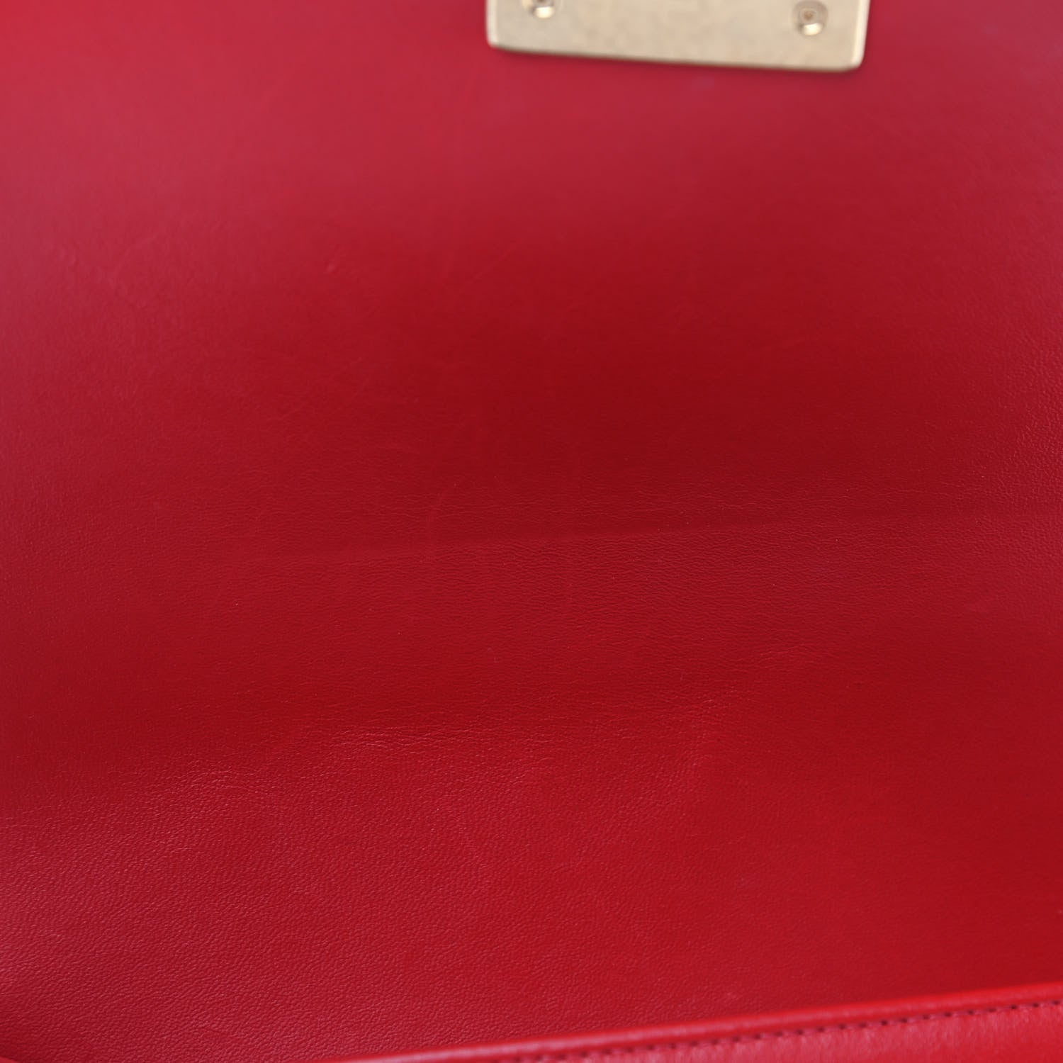 Chanel Calfskin Quilted Medium Boy Flap Red 11 of 11