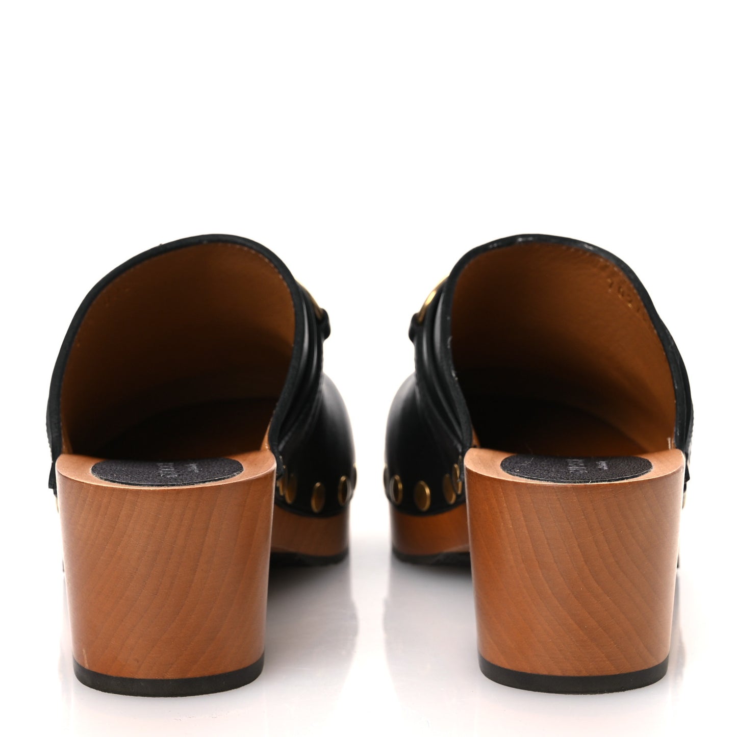 Horsebit Clog Mules 36.5 Black