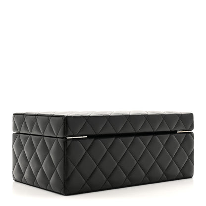 Chanel Lambskin Small Jewelry Box Black 3 of 13