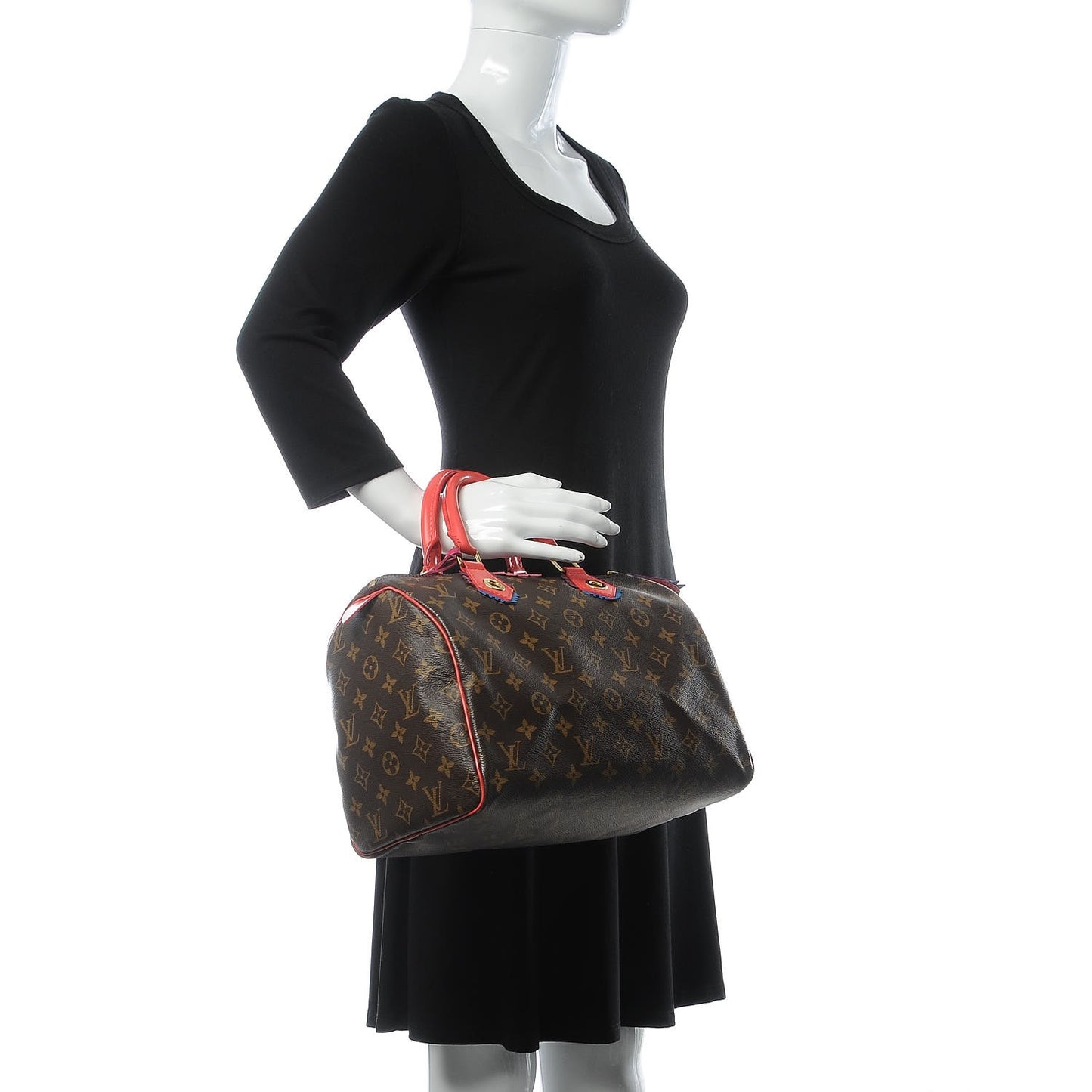 Monogram Totem Speedy 30 Flamingo