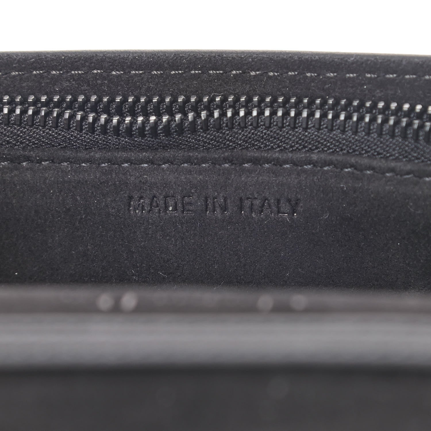 Christian Dior Ultra Matte Calfskin Diorama Wallet on Chain Pouch Black 9 of 11
