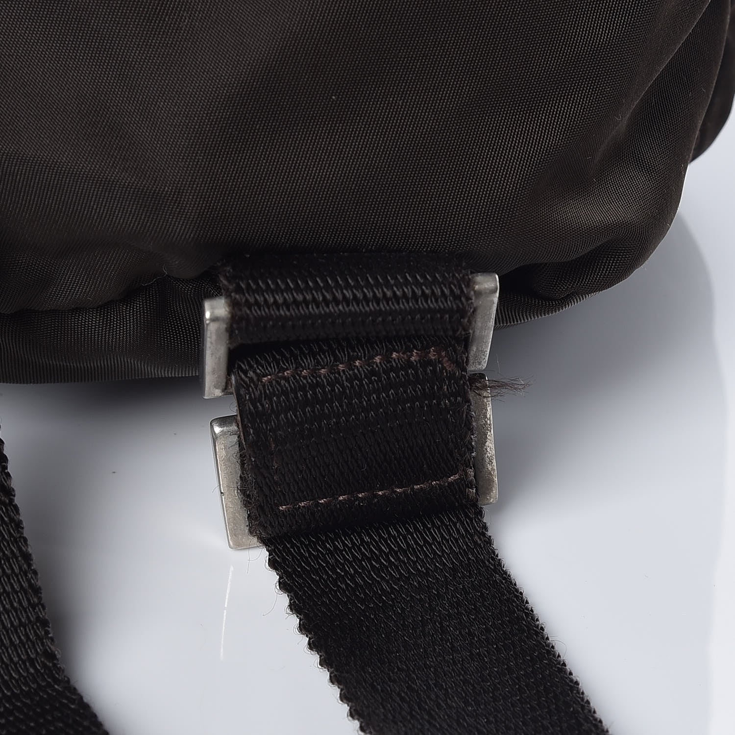 Prada Nylon Vela Small Backpack Ebano 16 of 16