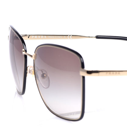 Prada Gradient Sunglasses SPR 52S Black Gold 5 of 9