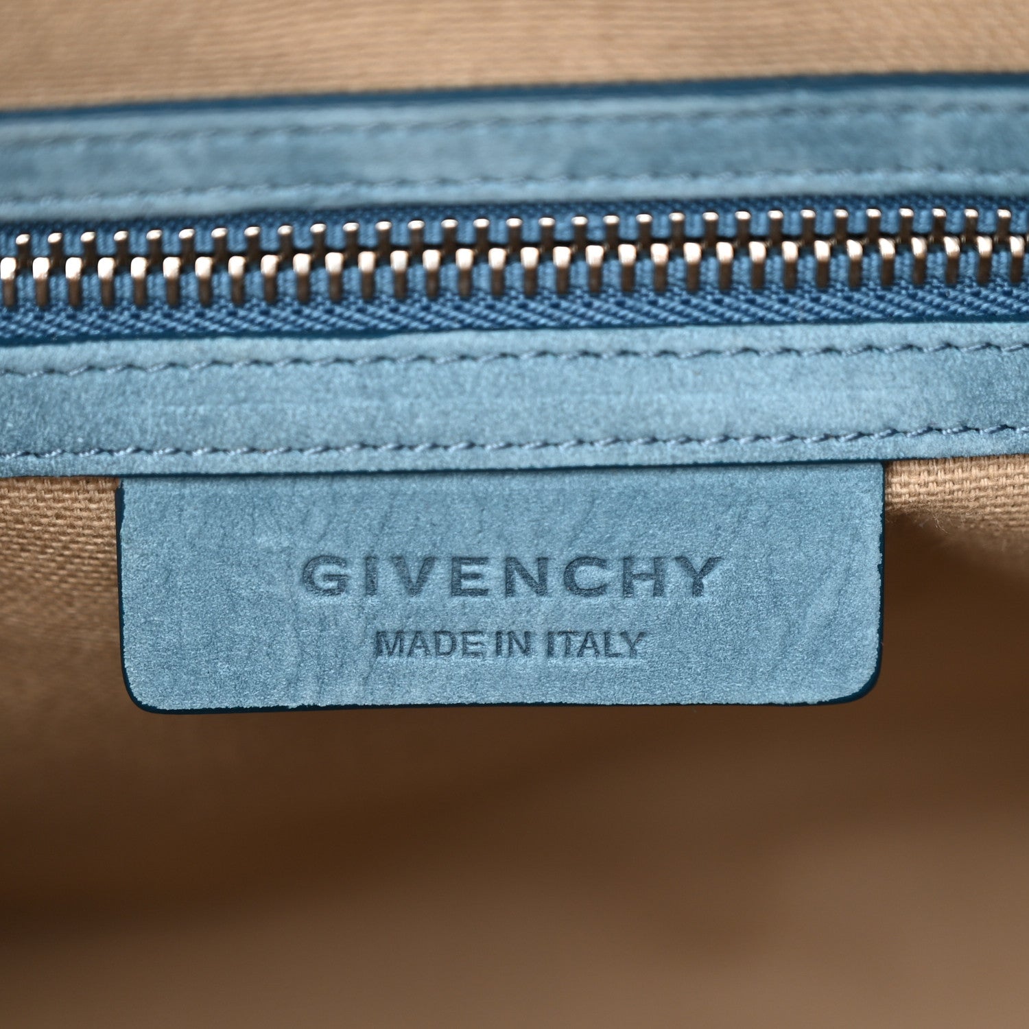 Givenchy Nubuck Small Antigona Medium Blue 6 of 13