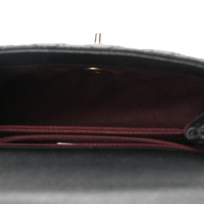 Chanel Caviar Quilted Mini Coco Handle Flap Black 5 of 9