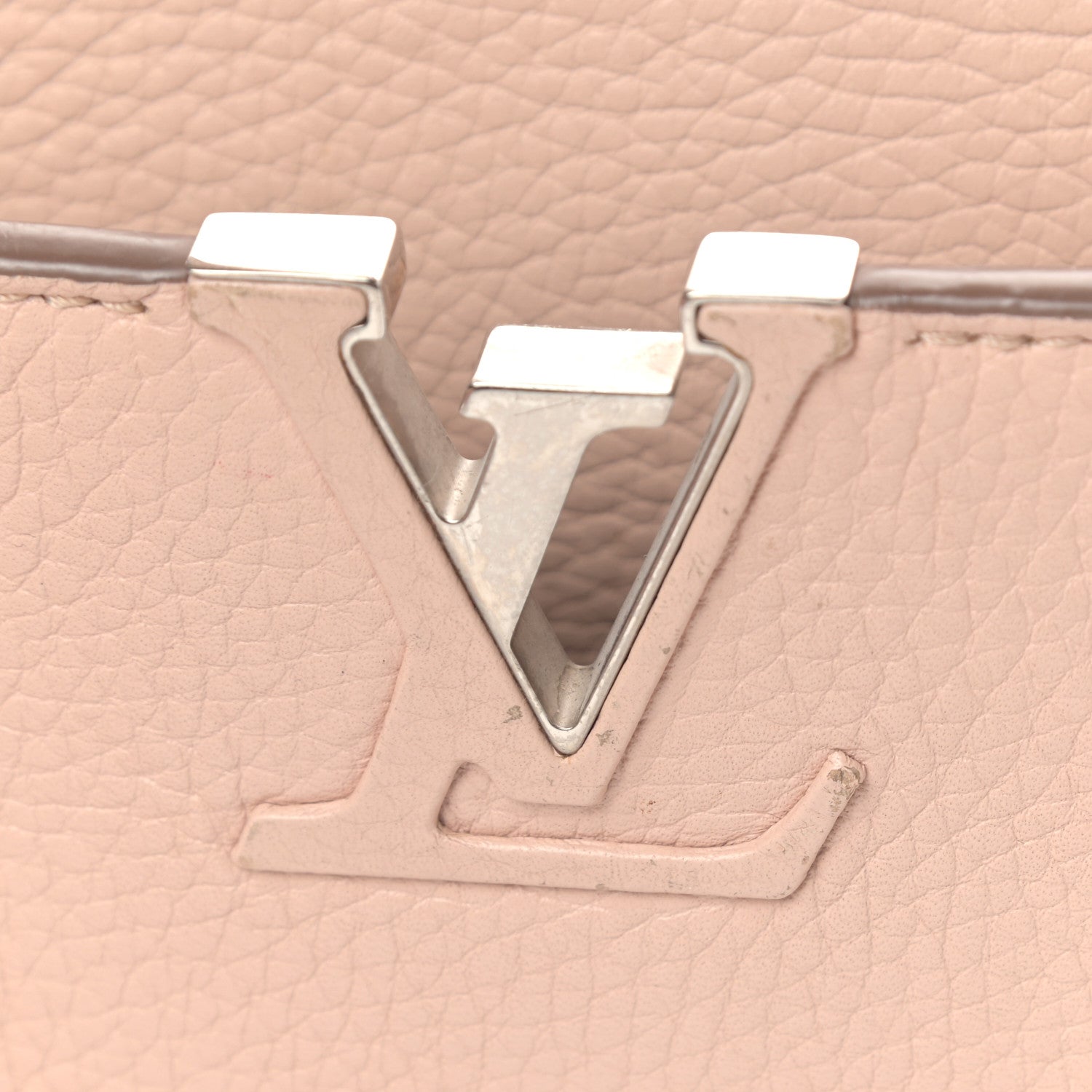 Louis Vuitton Taurillon Capucines BB Petale 14 of 14