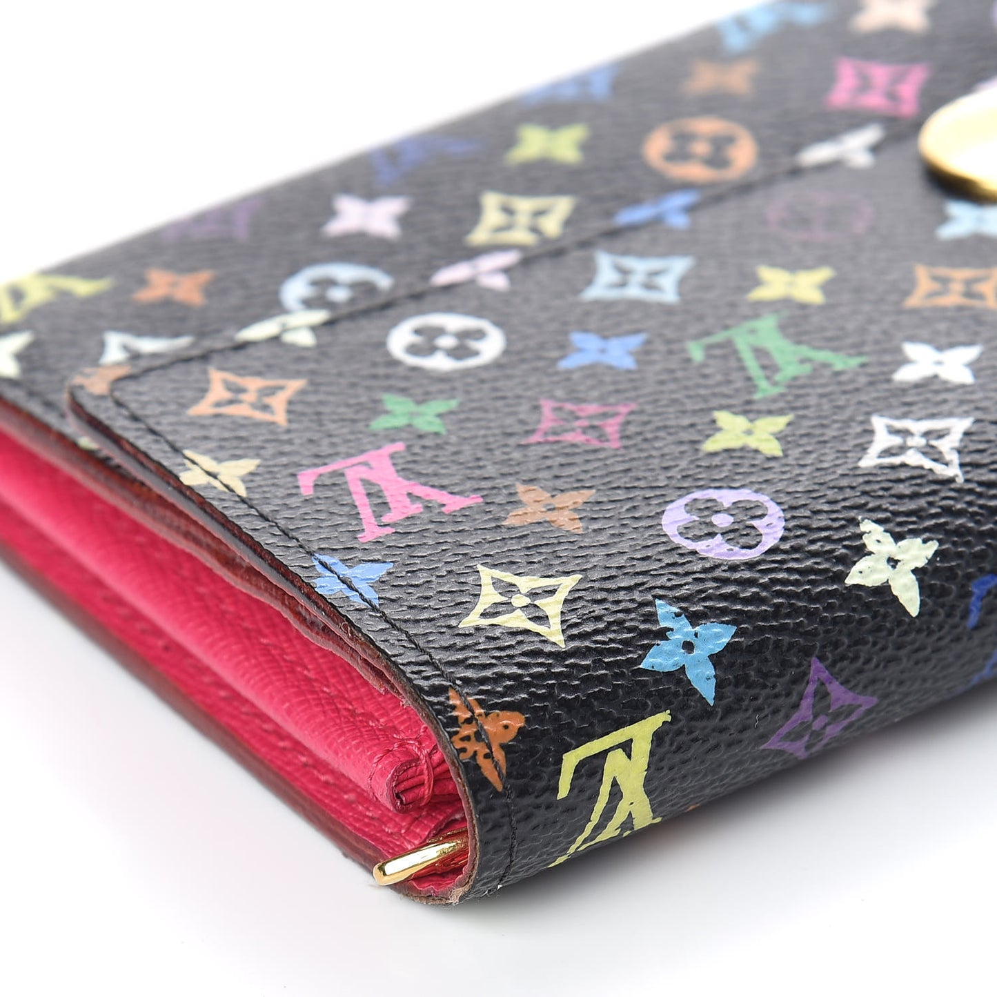 Monogram Multicolor Sarah Wallet Black Grenade