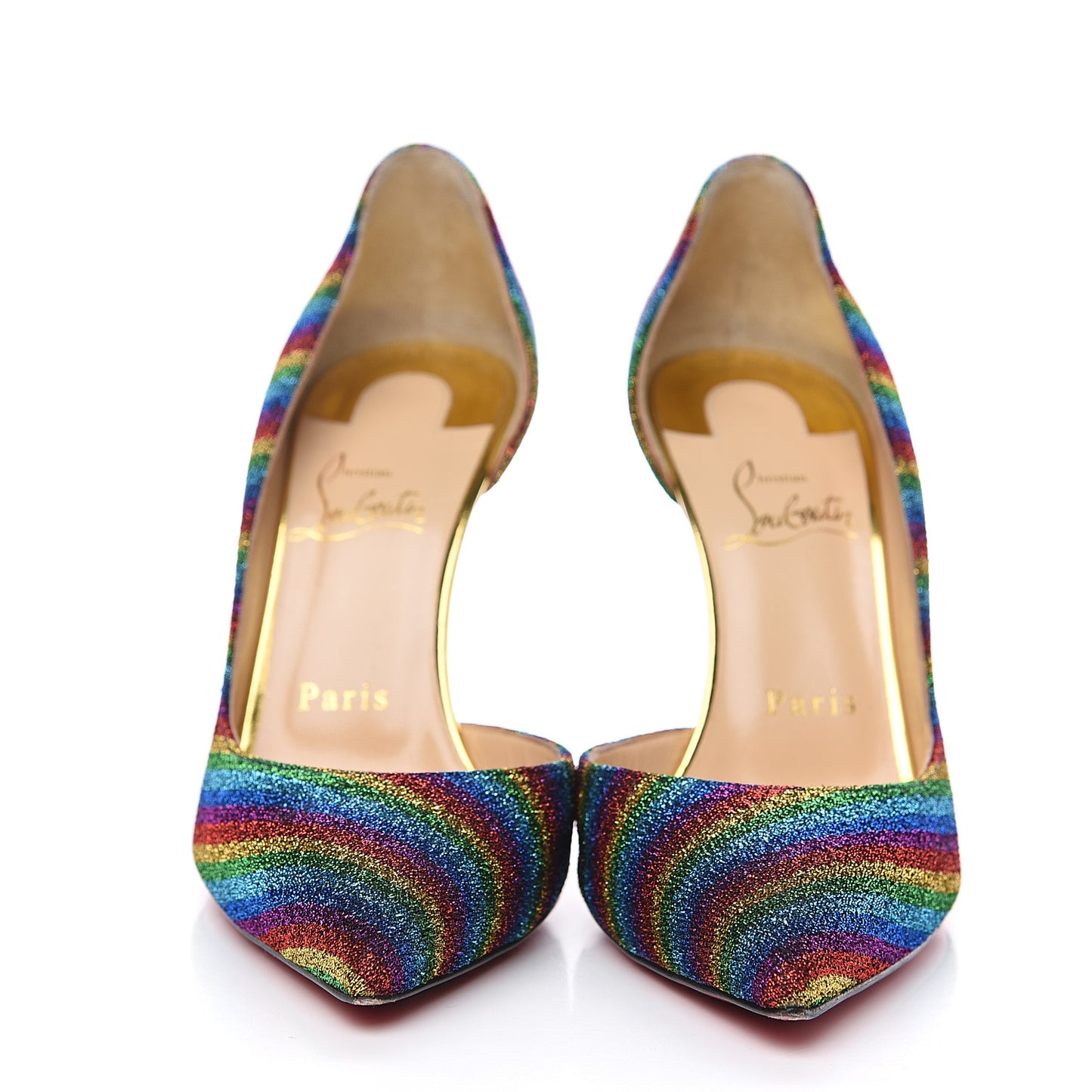 Lurex Arc En Ciel Iriza 100 Pumps 37 Multicolor Gold