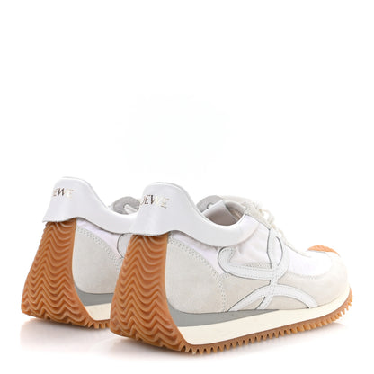 Loewe Nylon Suede Flow Retro Runner Sneakers 37 White 5 of 8