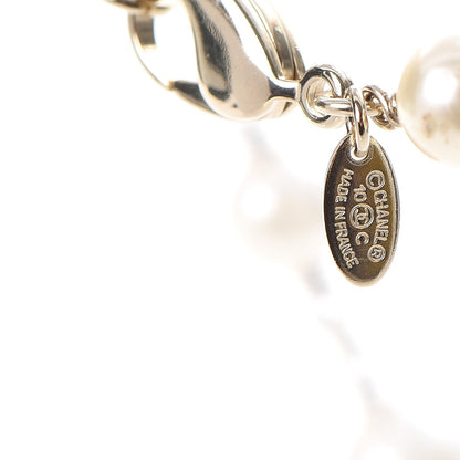 Chanel Pearl Precious Symbols CC Short Necklace Gold 6 of 7