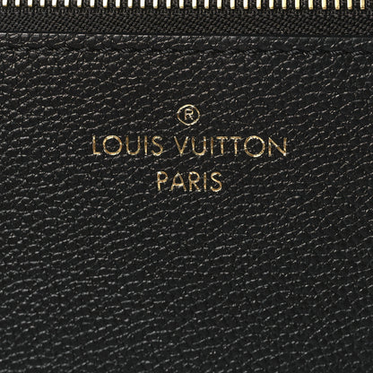 Louis Vuitton Empreinte Broderies Neverfull Pochette MM GM Black 6 of 6