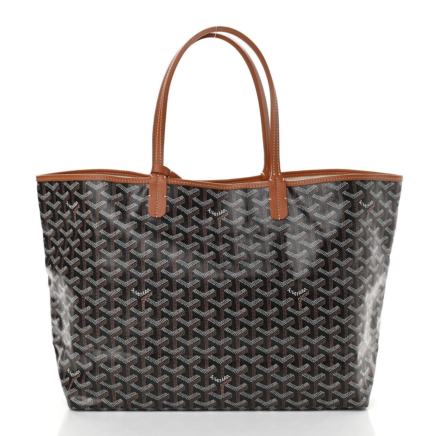 Goyard Goyardine Saint Louis PM Black Gold 1 of 9