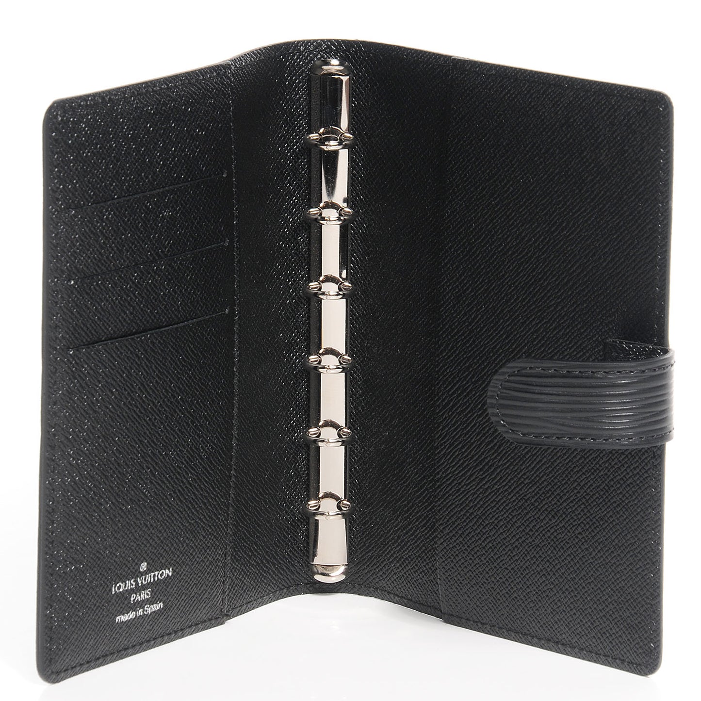 Epi Small Ring Agenda Cover Black