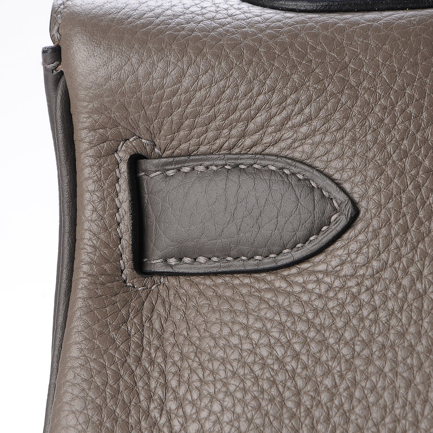 Hermes Togo Horseshoe Tri Color Kelly Retourne 40 Etain Gris Tourterelle Graphite 35 of 41