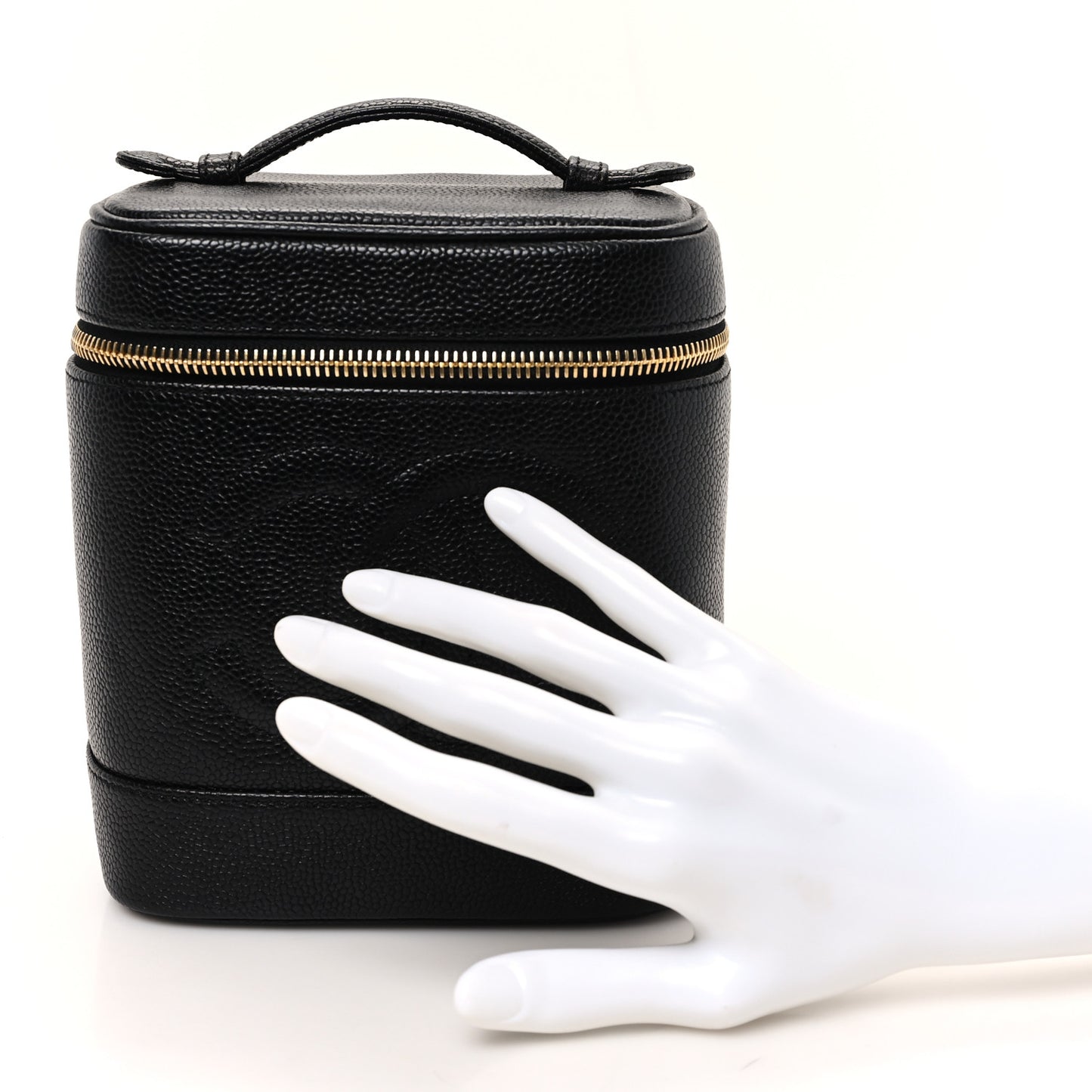 Caviar Vanity Cosmetic Case Black