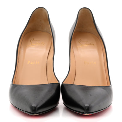 Christian Louboutin Shiny Nappa Apostrophy 100 Pumps 37.5 Black 3 of 13