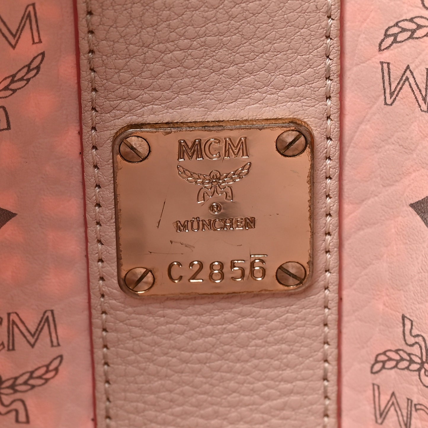 Visetos Medium Liz Reversible Shopper Tote Soft Pink