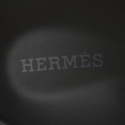 Hermes Calfskin Womens Chypre Sandals 37.5 Naturel 8 of 11
