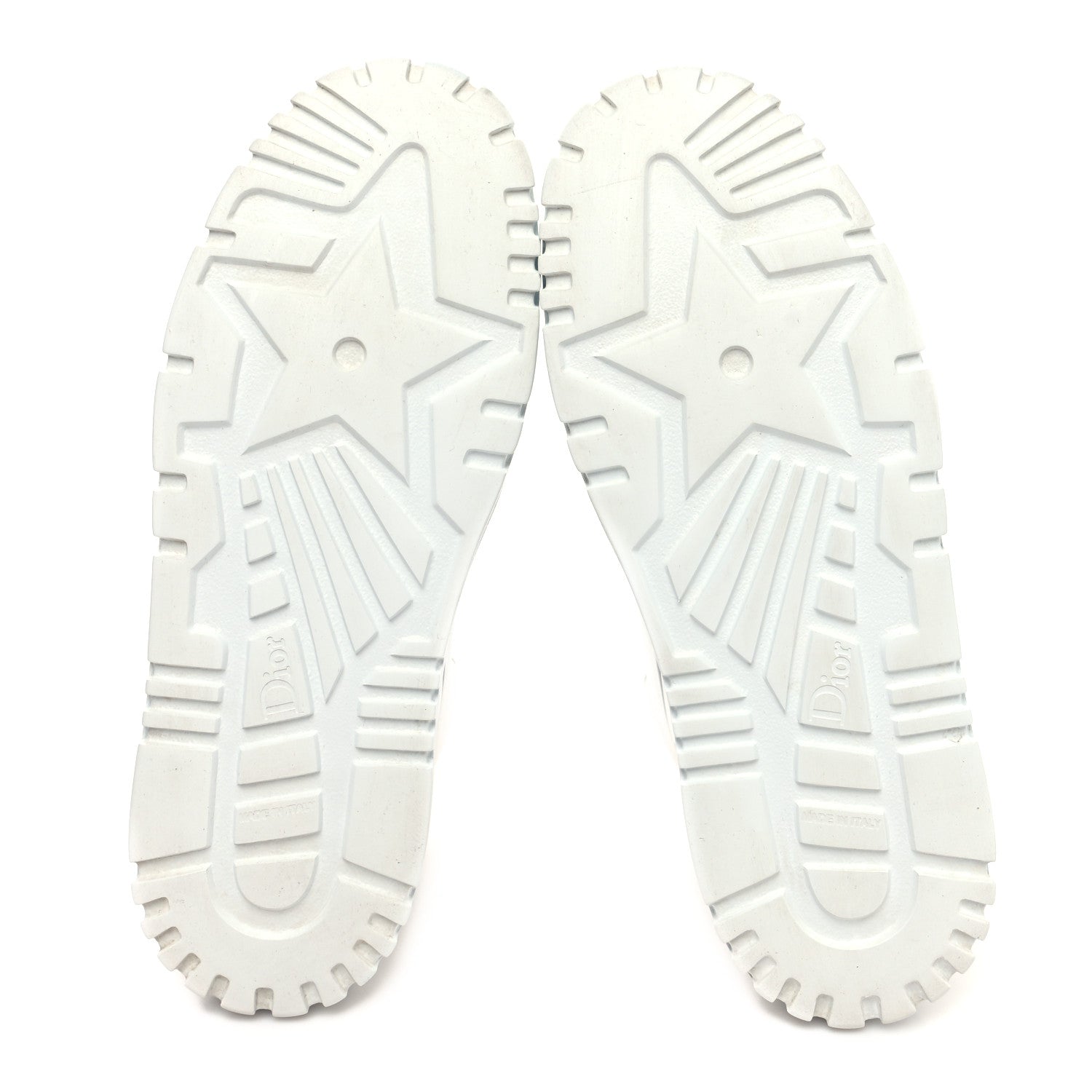 Christian Dior Nylon Fabric Womens D-Player High Top Sneakers 39.5 White 5 of 10