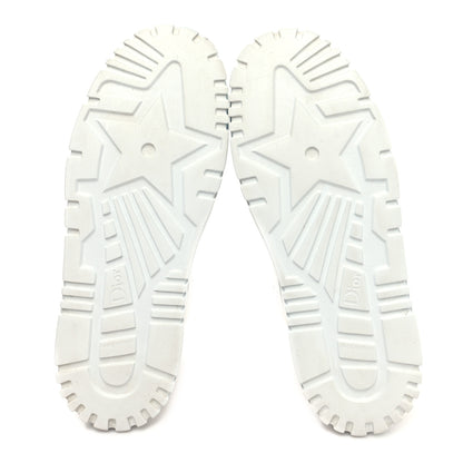 Christian Dior Nylon Fabric Womens D-Player High Top Sneakers 39.5 White 5 of 10