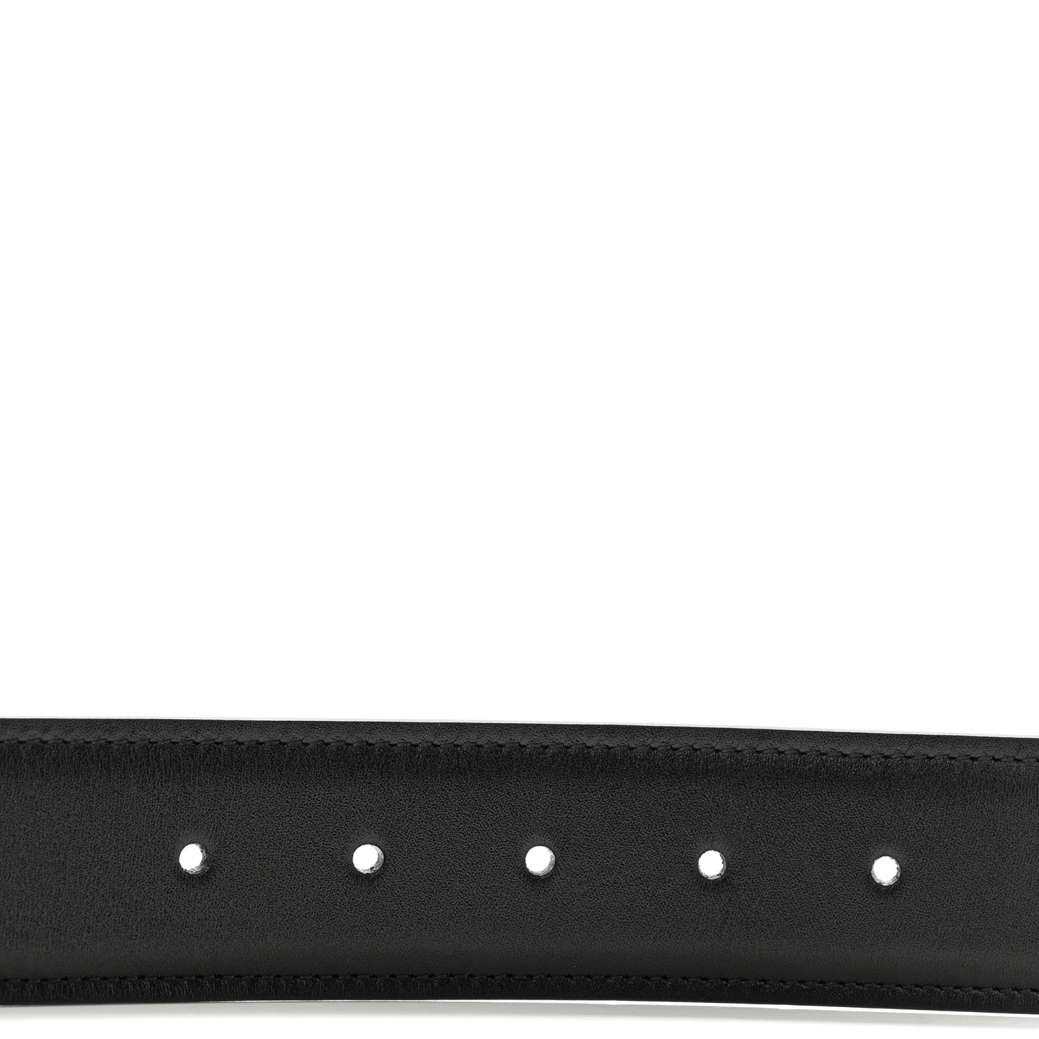 Gucci Ciny Lux Calfskin Blondie 40mm Belt 95 38 Black 4 of 7