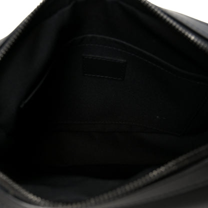 Louis Vuitton Calfskin Aerogram Fastline Messenger Black 5 of 10