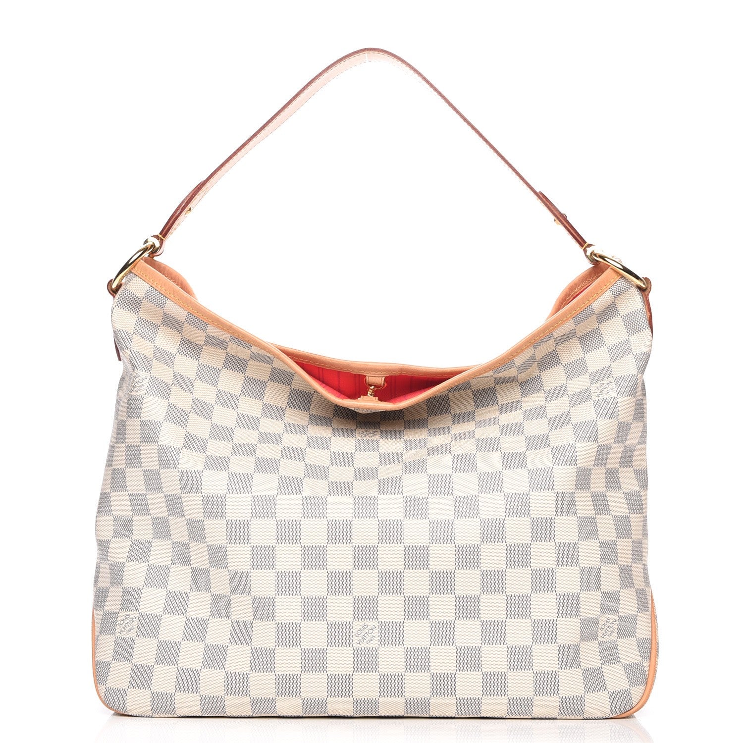 Louis Vuitton Damier Azur Delightful MM Pink 1 of 8