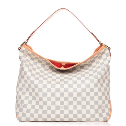 Louis Vuitton Damier Azur Delightful MM Pink 1 of 8