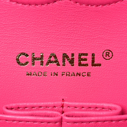 Chanel Caviar Quilted Medium Double Flap Pink 5 of 7