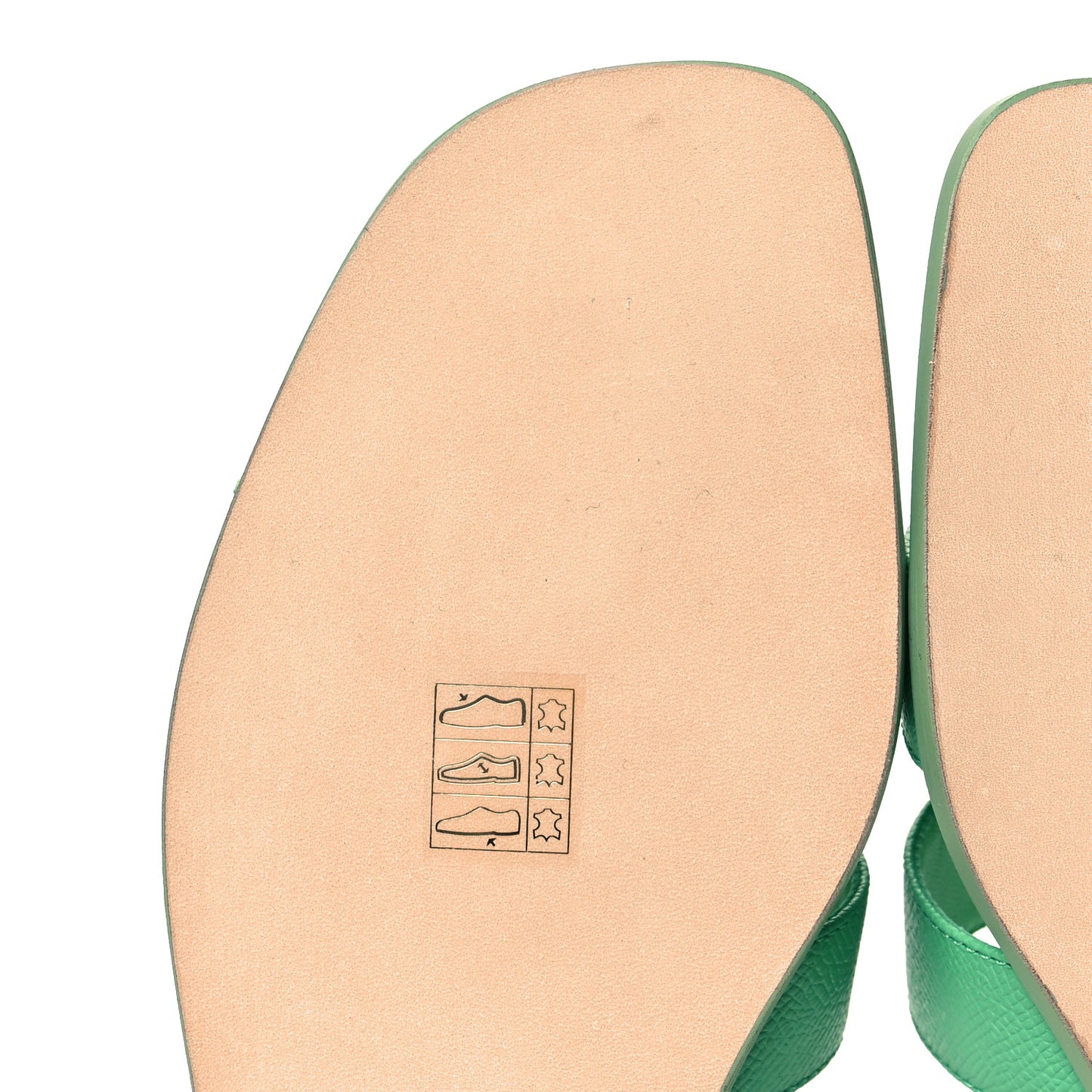 Epsom Oran Sandals 40.5 Vert Pomme