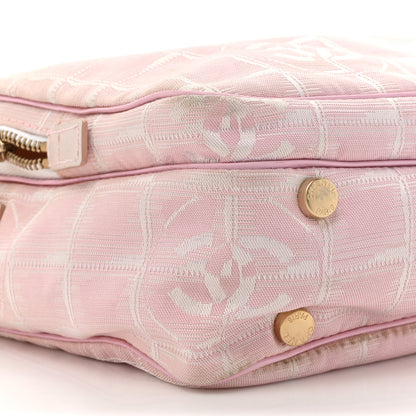 Chanel Nylon Small Travel Tote Pink 11 of 21