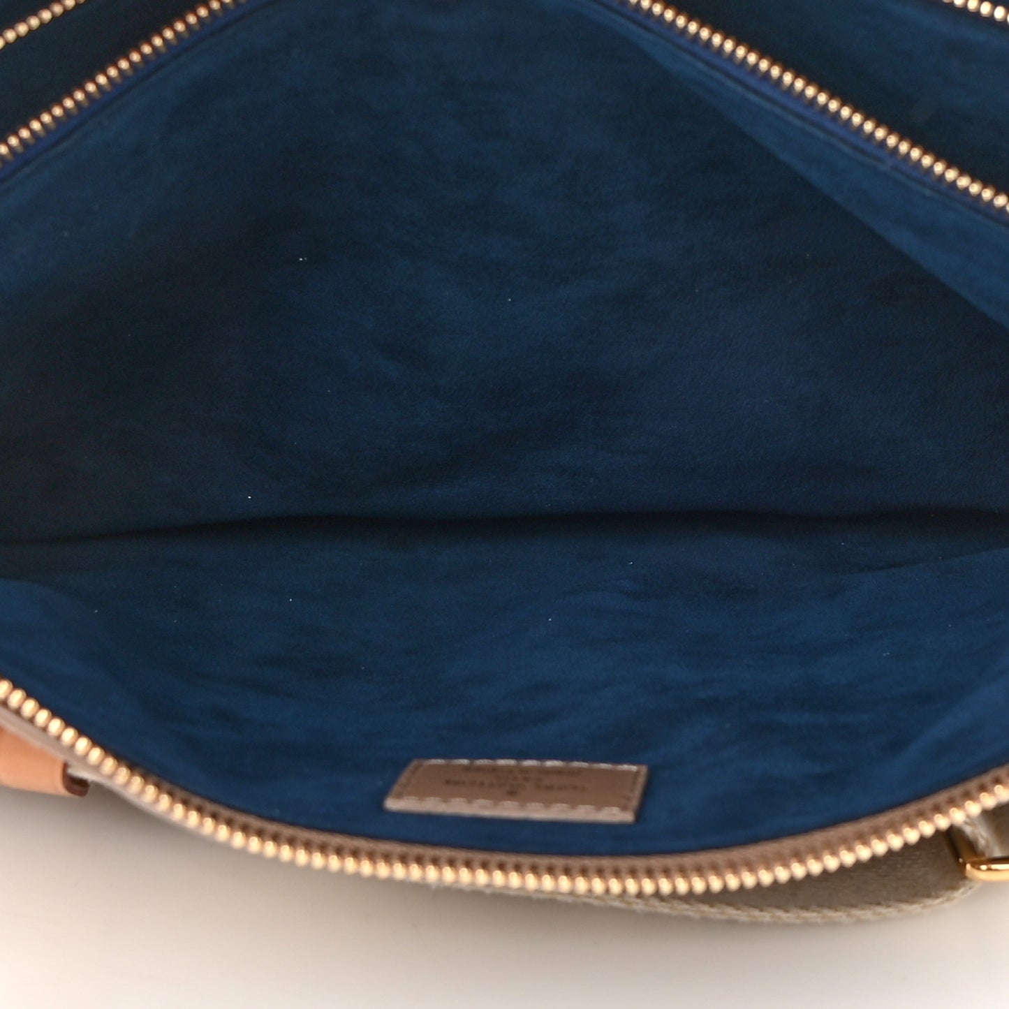 Lambskin Embossed Monogram Coussin MM Taupe