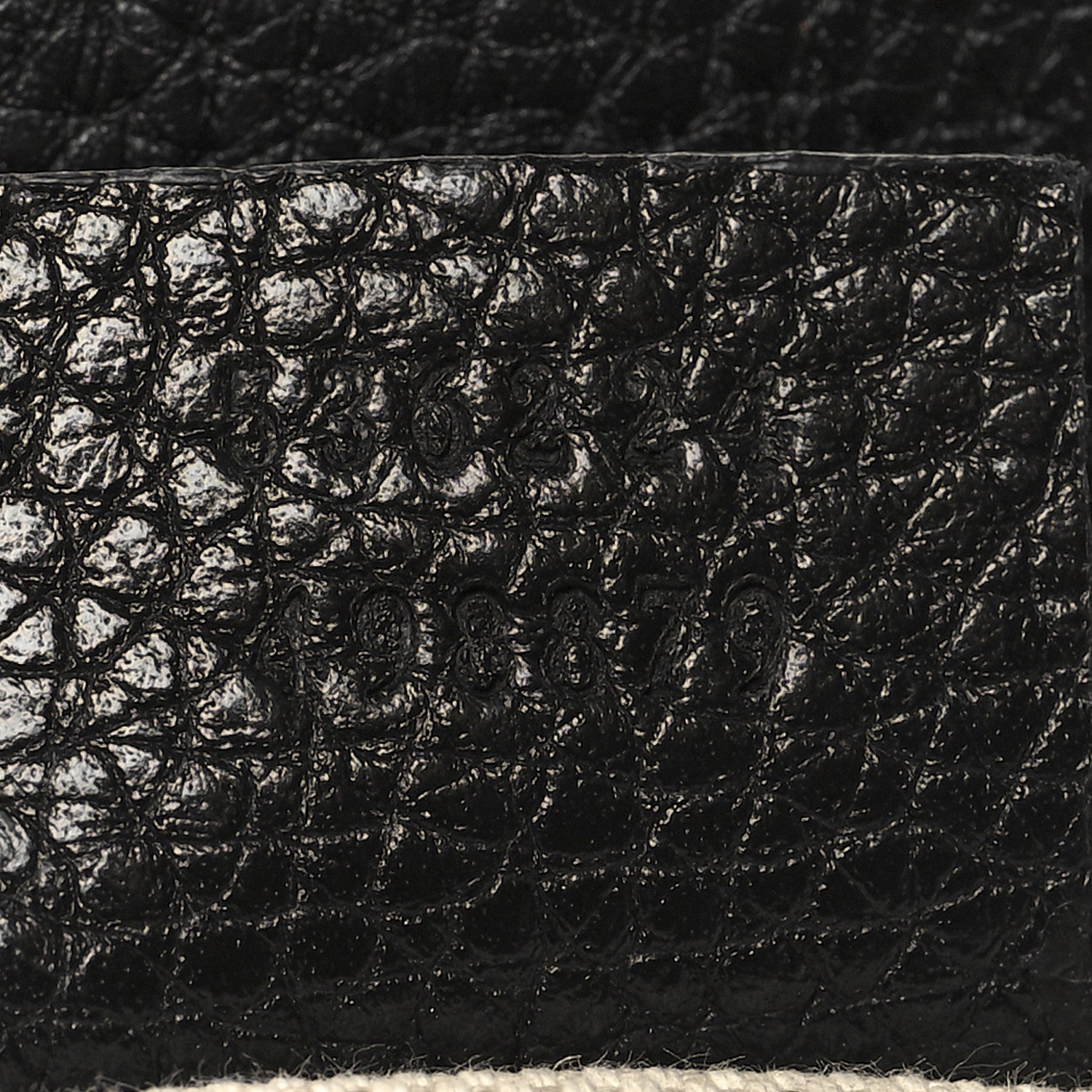 Gucci Pebbled Calfskin Medium Soho Flap Crossbody Black 7 of 10