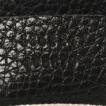 Gucci Pebbled Calfskin Medium Soho Flap Crossbody Black 7 of 10