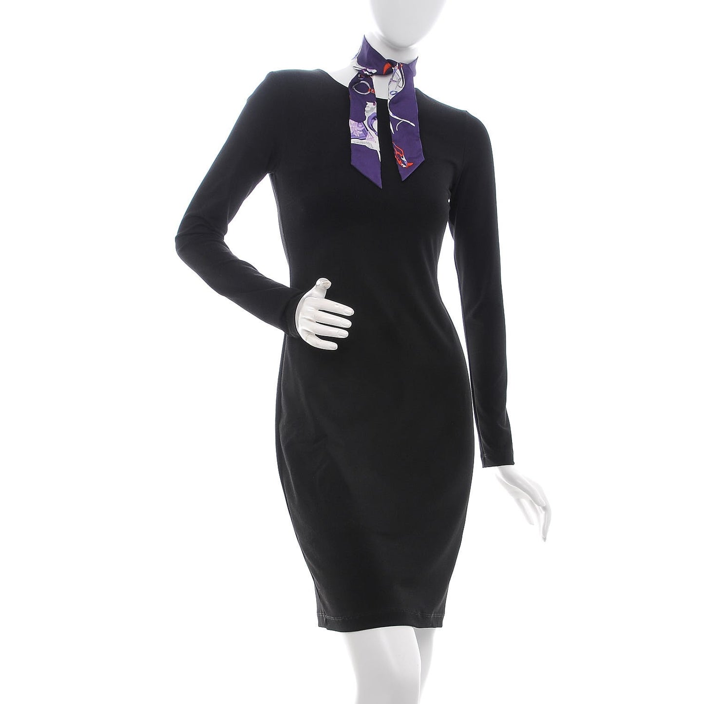 Silk Tout en Carre Twilly Violet Parme Potiron