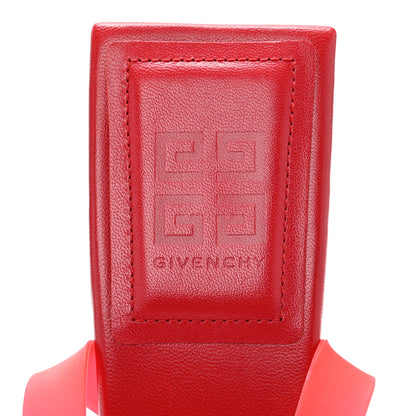 Givenchy Nappa Polyurethane G Woven Slingback 90mm Sandals 41 Dark Red 8 of 9