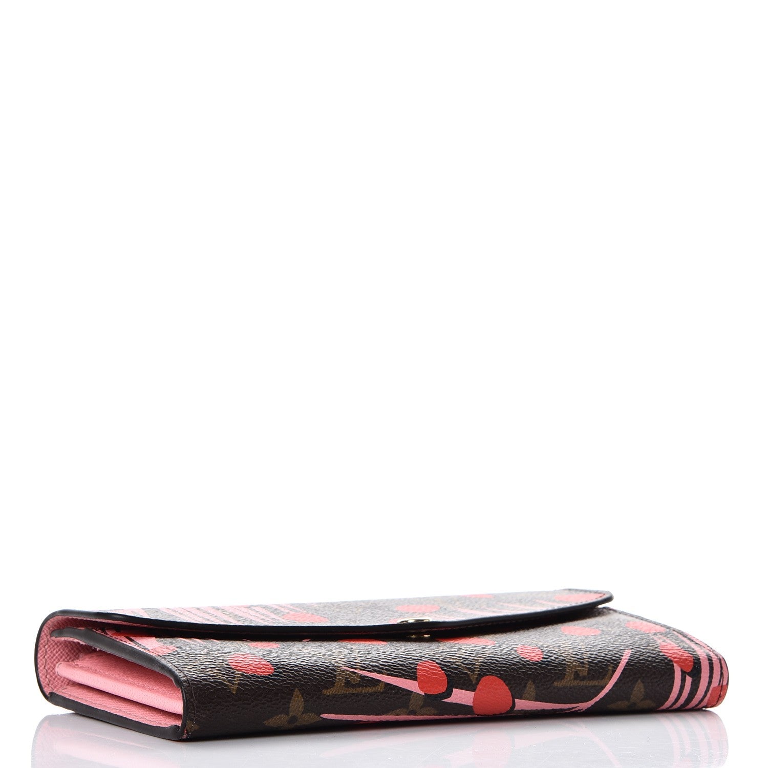 Louis Vuitton Monogram Jungle Dots Sarah Wallet Sugar Pink Poppy 4 of 8