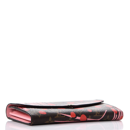 Louis Vuitton Monogram Jungle Dots Sarah Wallet Sugar Pink Poppy 4 of 8